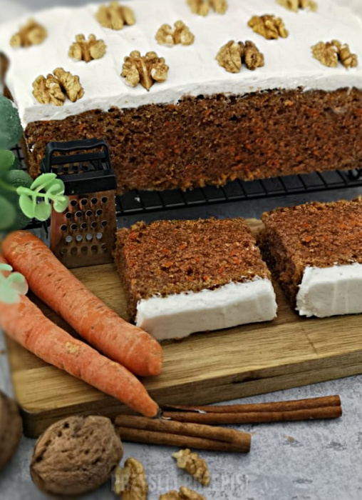 Ciasto marchewkowe z  delikatnym śmietankowym kremem