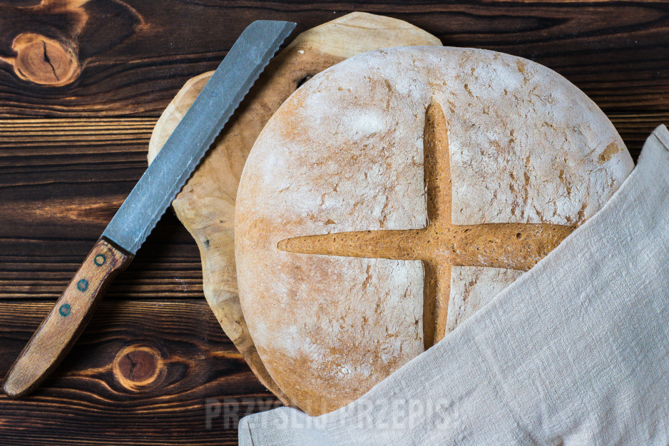 Chleb Pszenno Żytni Na Zakwasie I Z Drożdżami