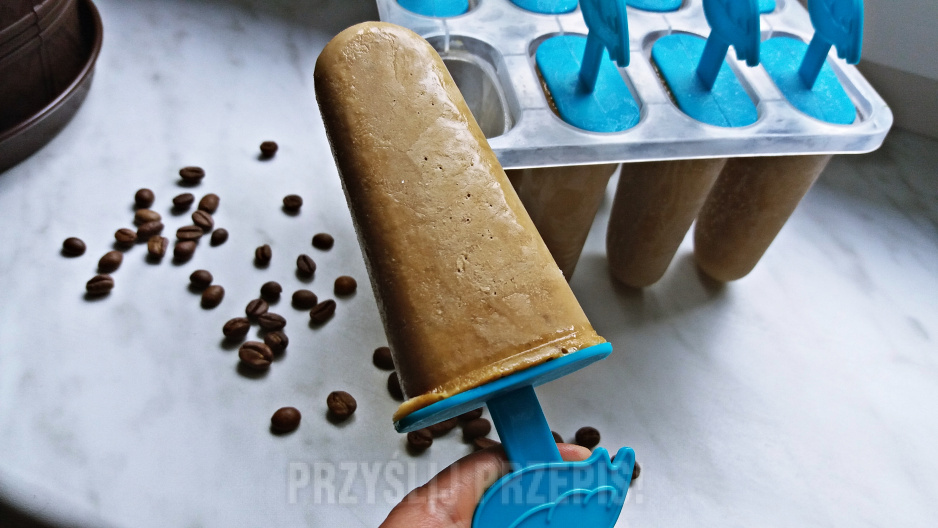 Domowe lody kawowo - bananowe