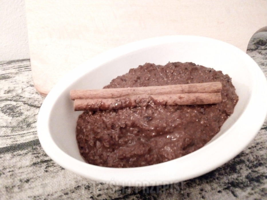 Krem czekoladowy ze słonecznika na bazie kawy z tygielka