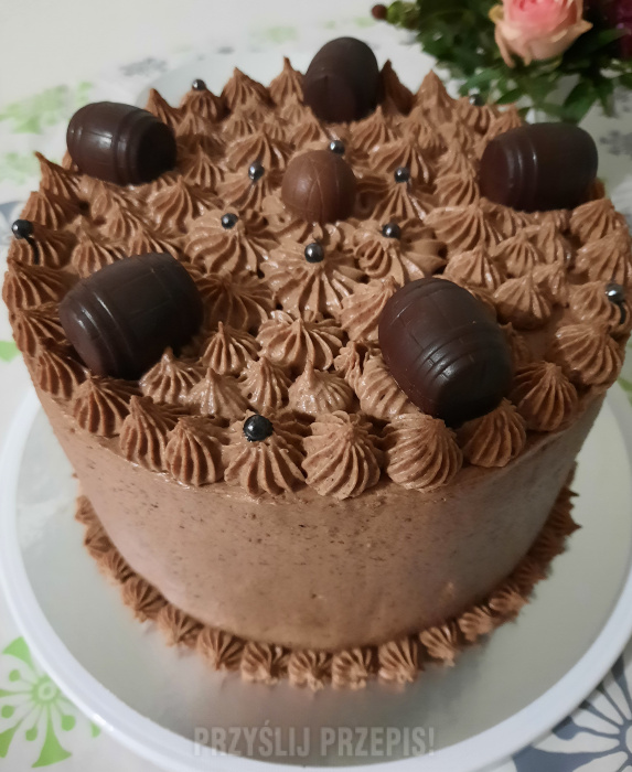 Tort "Śliwka w czekoladzie"