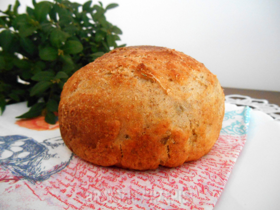 Chleb pszenny do święconki na drożdżach