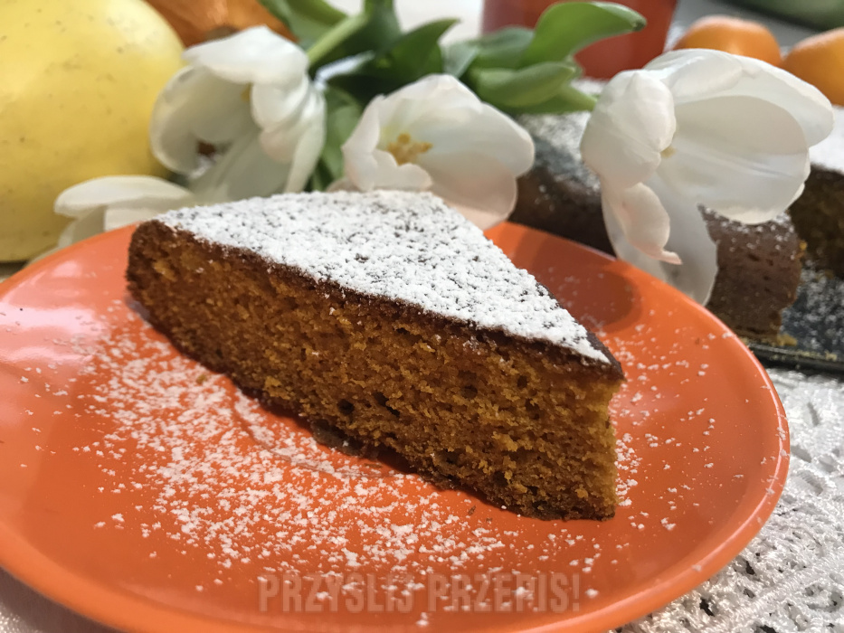 Ciasto dyniowo-pomarańczowe