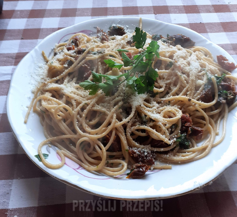 Spaghetti z anchois