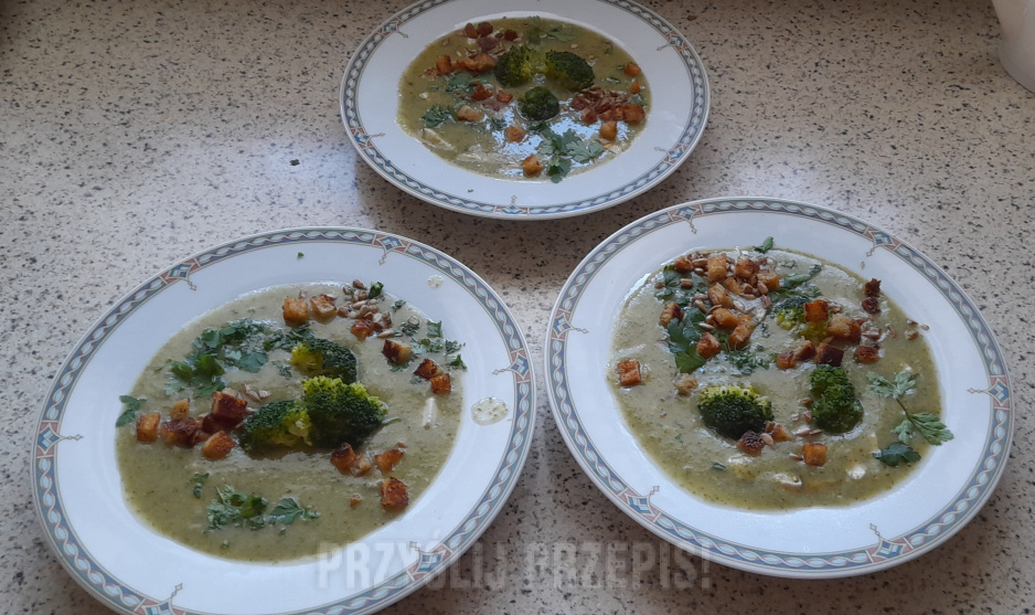 Zupa Krem z brokułów