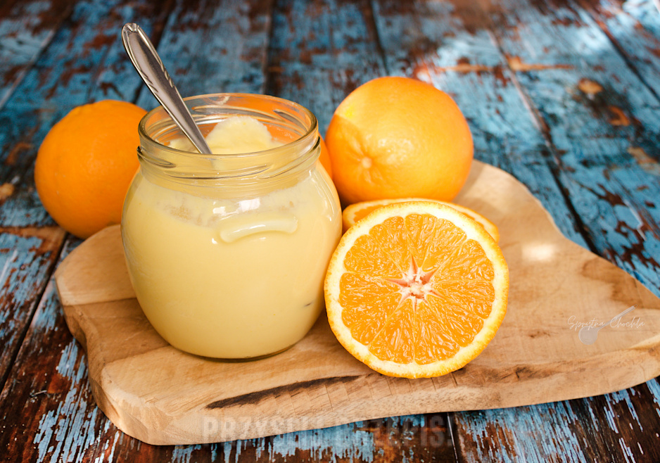 Orange curd - pyszny krem pomarańczowy
