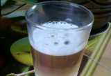 Kawa latte macchiato