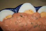 Jaja na twardo z pysznym sosem wg Benki