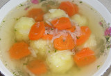 Zupa marchiowow-selerowa z kluseczkami wg Neblina36