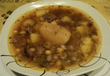 Gruzińska zupa grochowa wg Maxwella