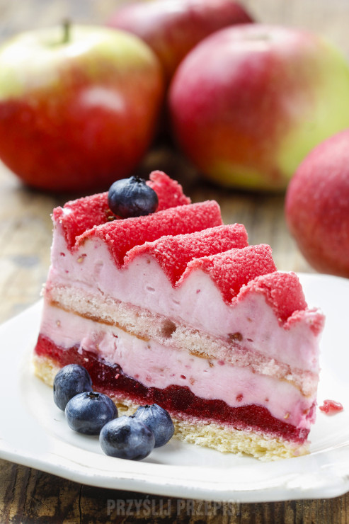 Przepis na tort - tort owocowy