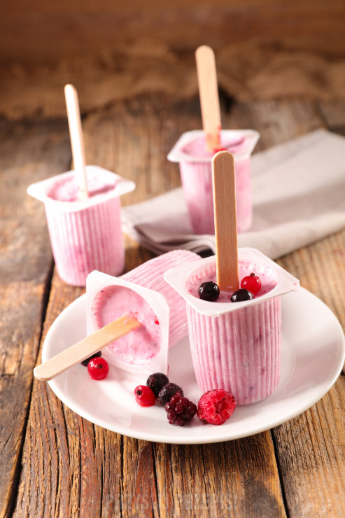 8 produktów, które można mrozić - jogurt