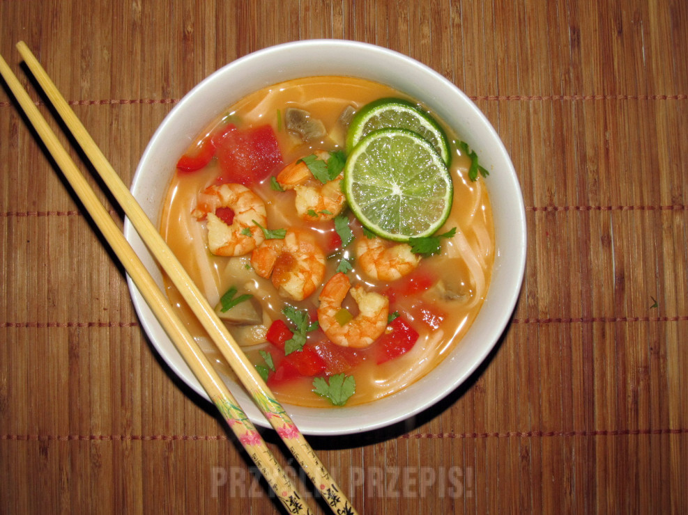Tom Yum Kung, czyli tajska zupa z krewetek