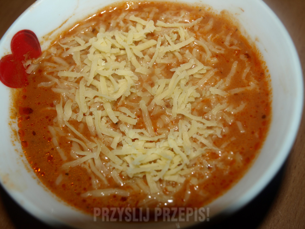 Zupa pomidorowa z serem wg.Anka1988