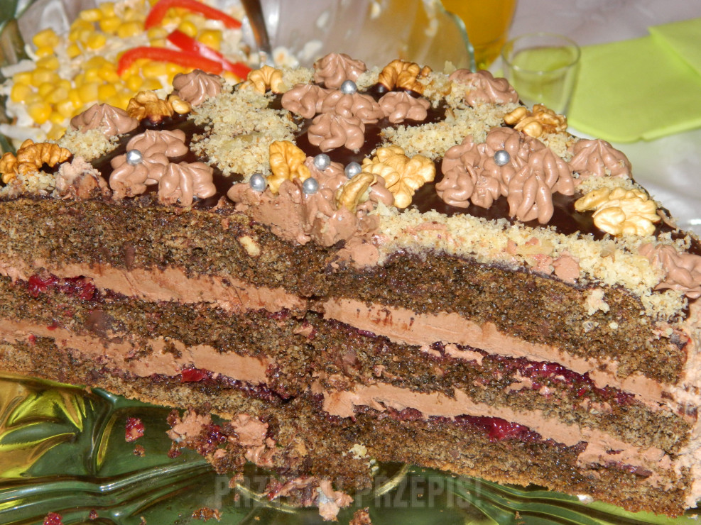 Tort kawowo-czekoladowy