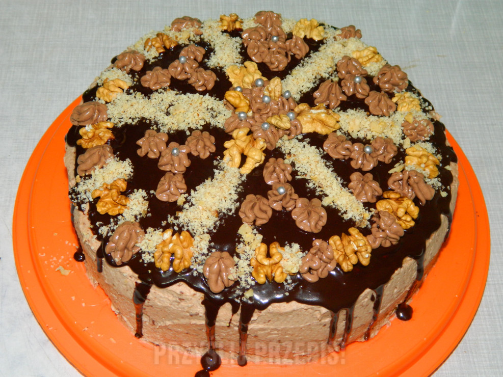 Tort kawowo-czekoladowy