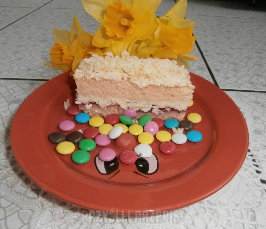 udekorowany tort urodzinowy dla Pam