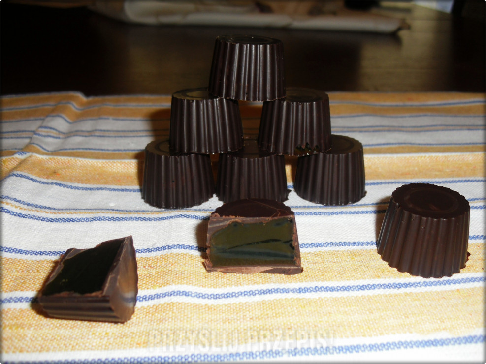 galaretki w czekoladzie