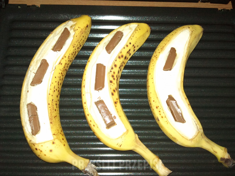 Banany na grillu