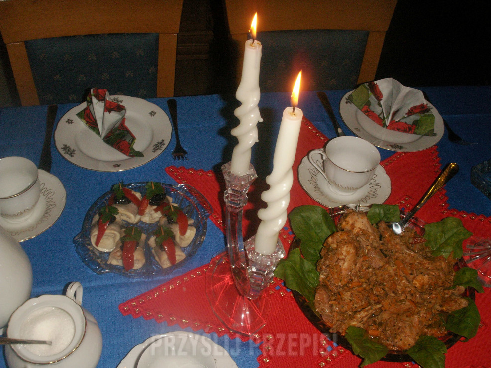 kolacja przy świecach - ellegancja