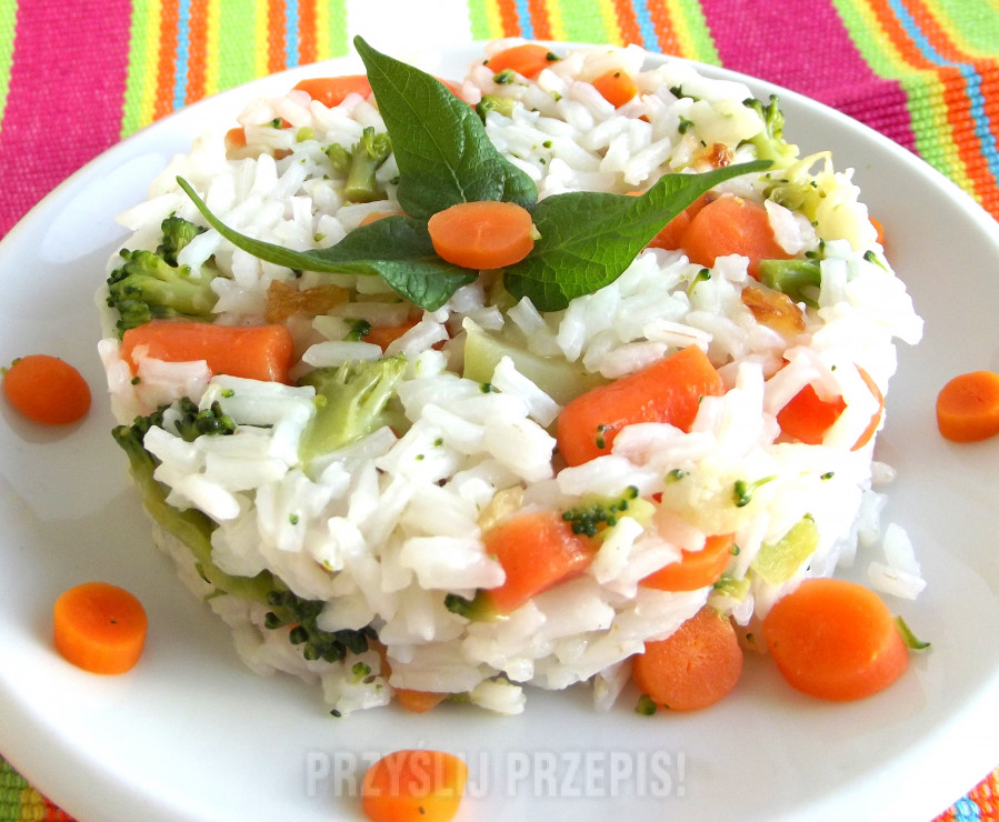 ryż z warzywami - podejście drugie !