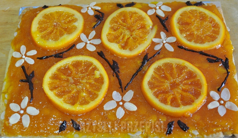 Mazurek pomarańczowy AgaTrzaska