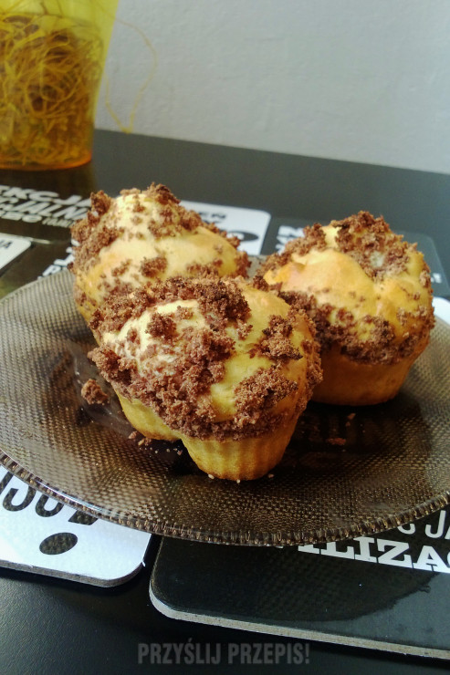 muffiny z cynamonową kruszonką