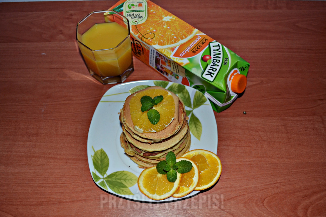 pomaranczowe pancakes