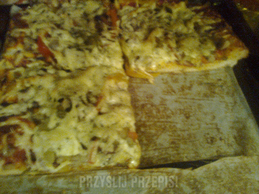 Pyszna domowa pizza