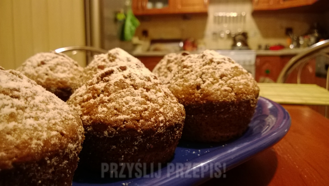 Ośnieżone muffiny z nutą pomarańczy 2