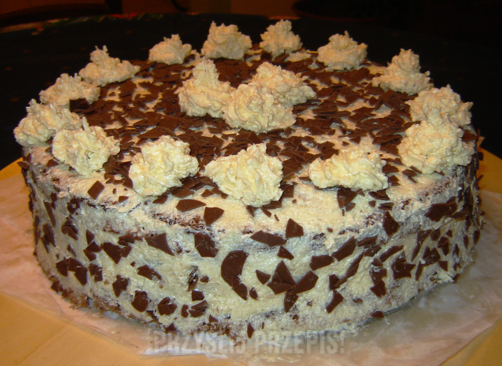 Tort kokosowo - czekoladowy