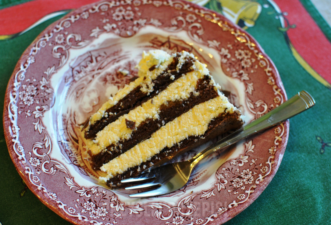 Tort kokosowo - czekoladowy
