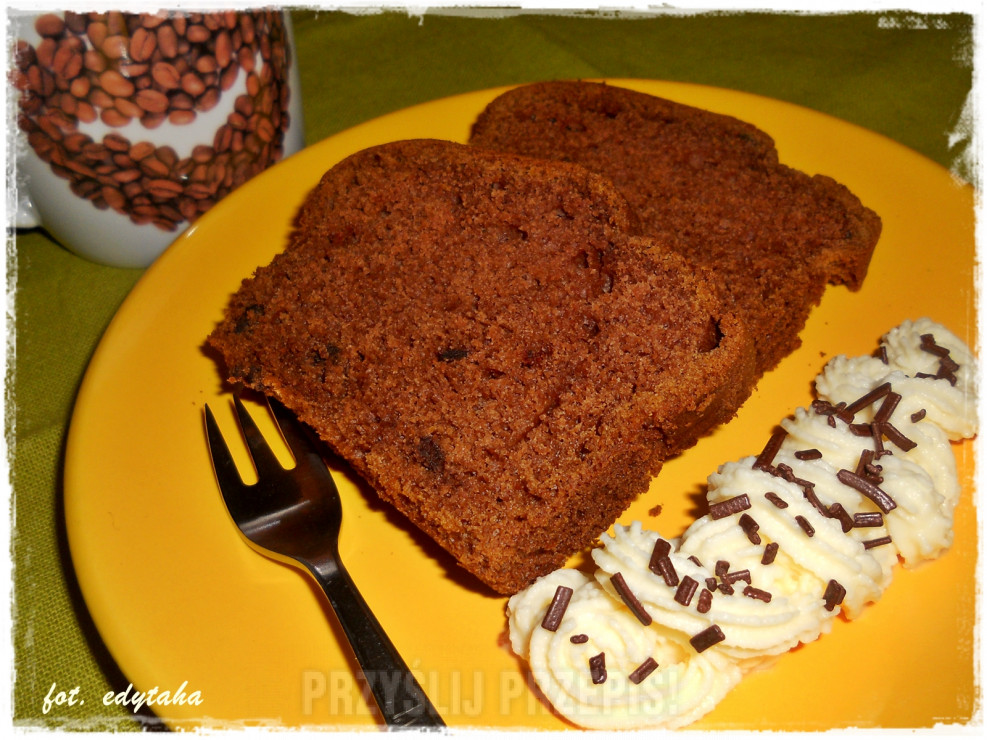 Ciasto dyniowe z czekoladowymi kropelkami