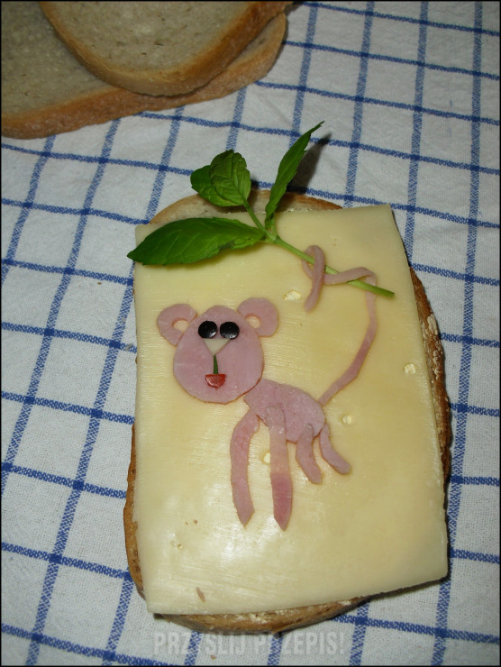 kanapeczka z małpka
