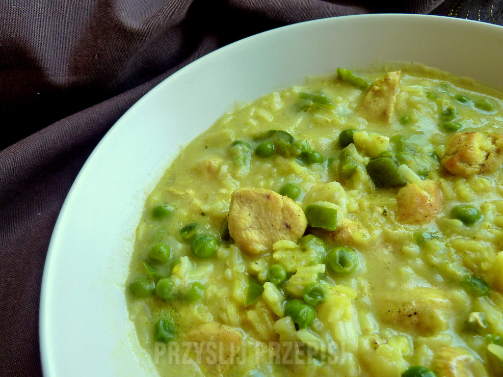 Zupa z kurczakiem curry