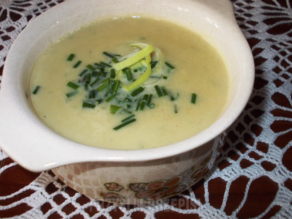 Zupa krem z pora i cebuli 