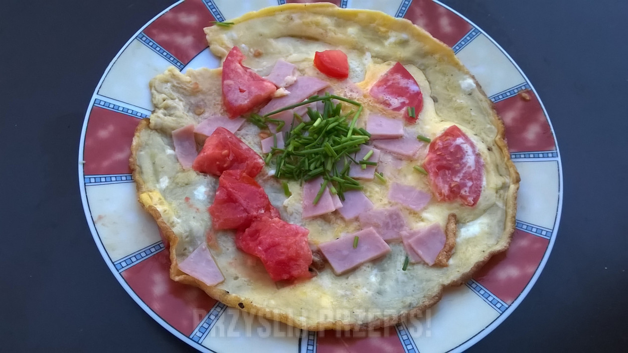 Kolorowy omlet jajeczny wg Bożenki Ziarno