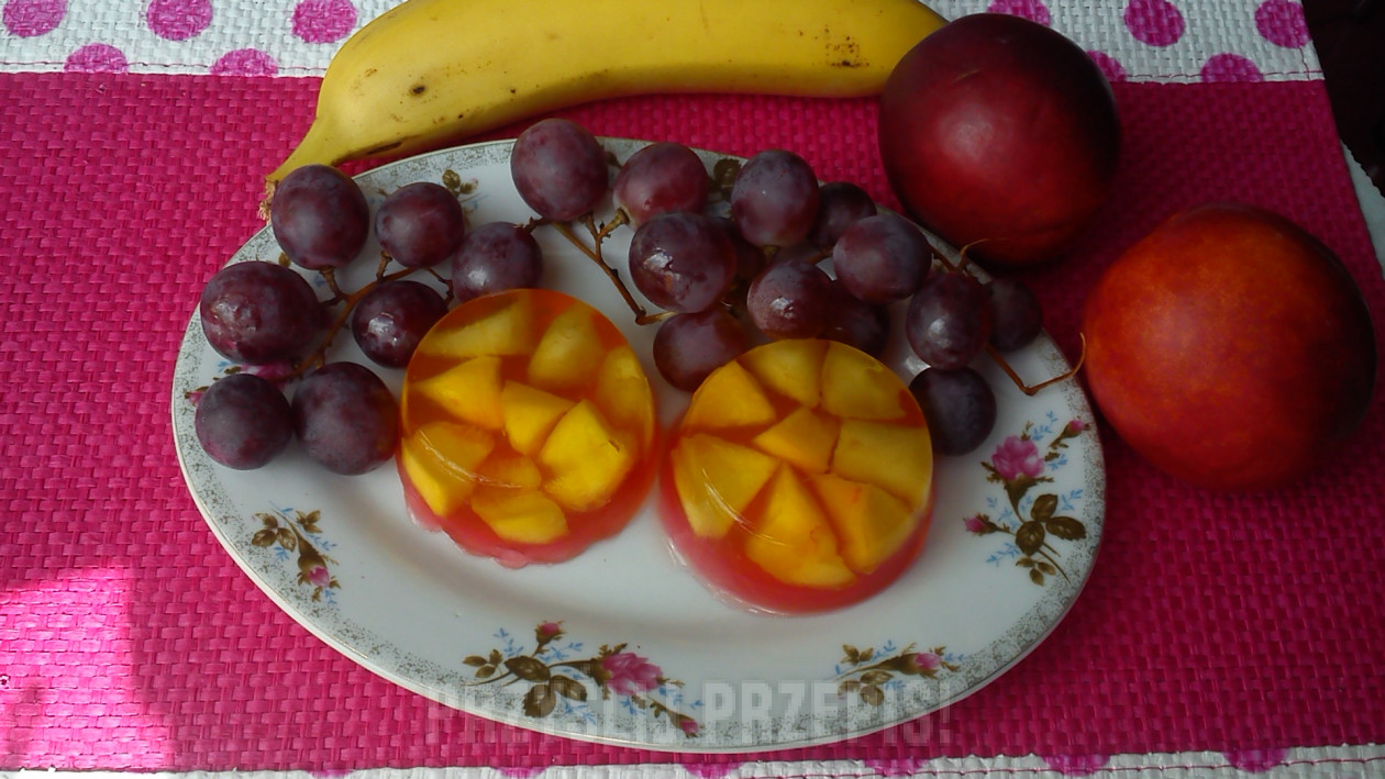 galaretki z owocami