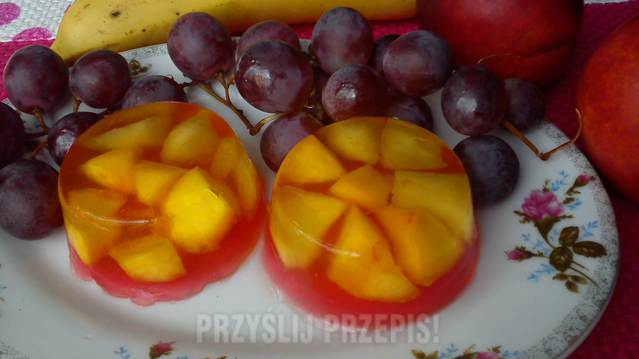 galaretki z owocami