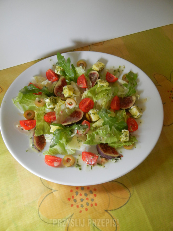 salatka z figa ,bez maku ;)
