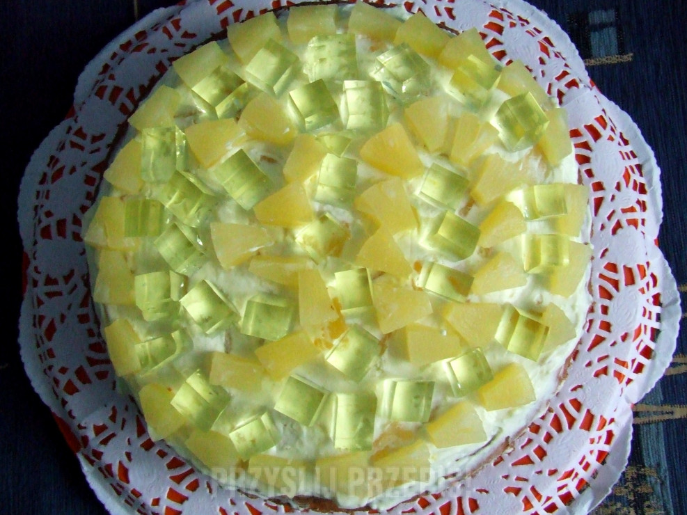 Torcik ananasowo-cytrynowy wg Capri