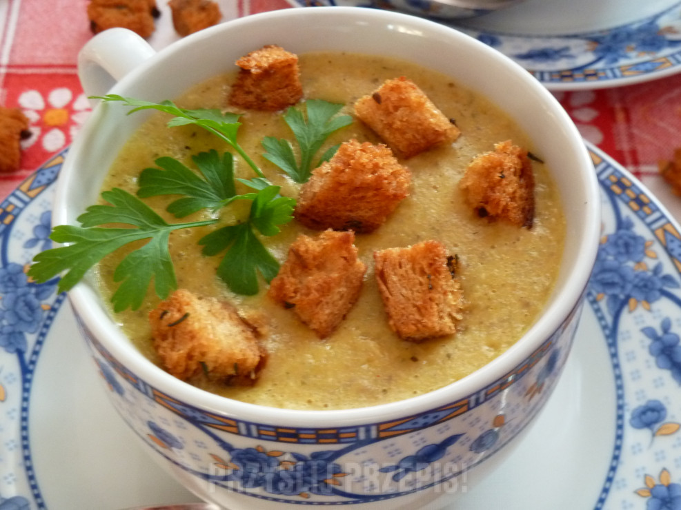 Pieczarkowa zupa-krem