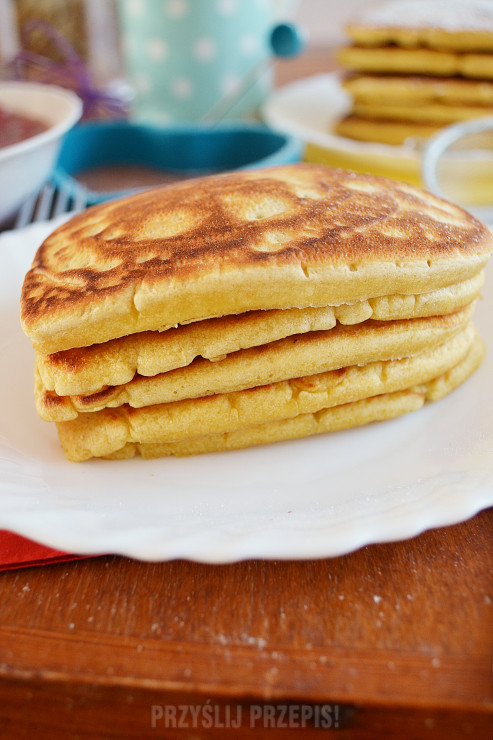 Pancakes kukurydziane wg. Nigelli Lawson