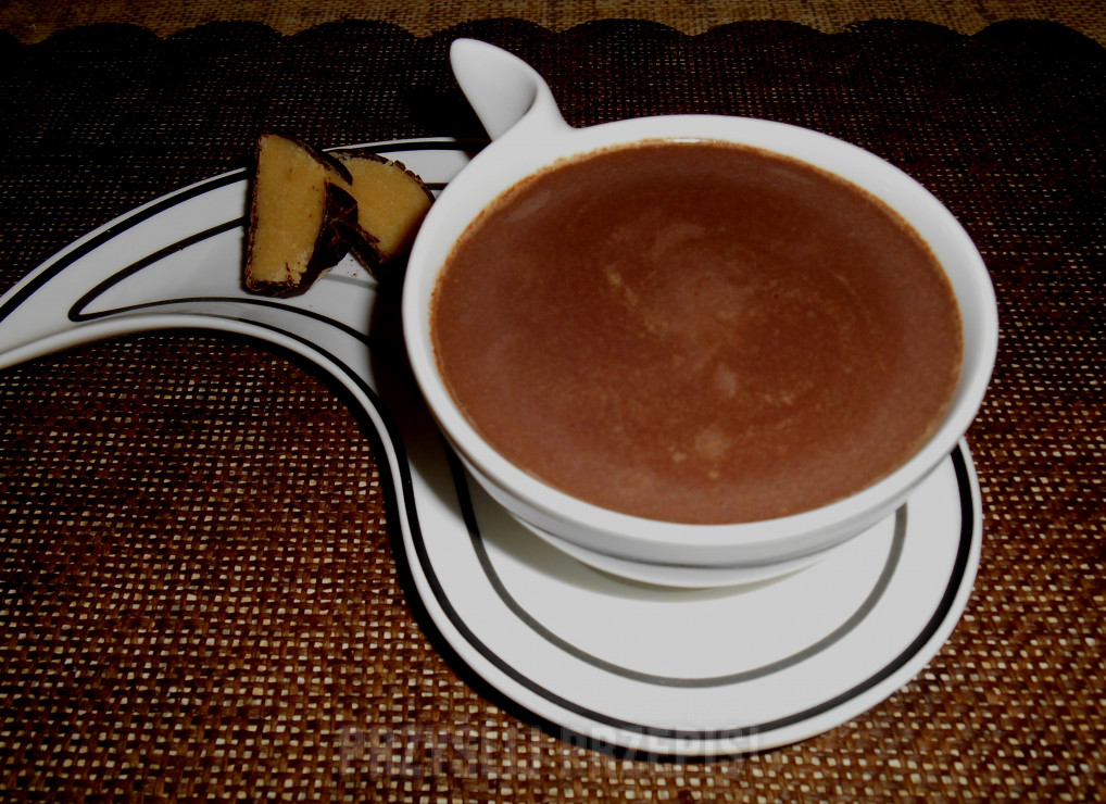 Piernikowa gorąca czekolada
