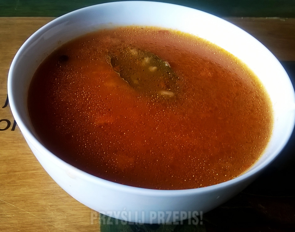 Pomidorowa ryżanka wg Cukiereczek