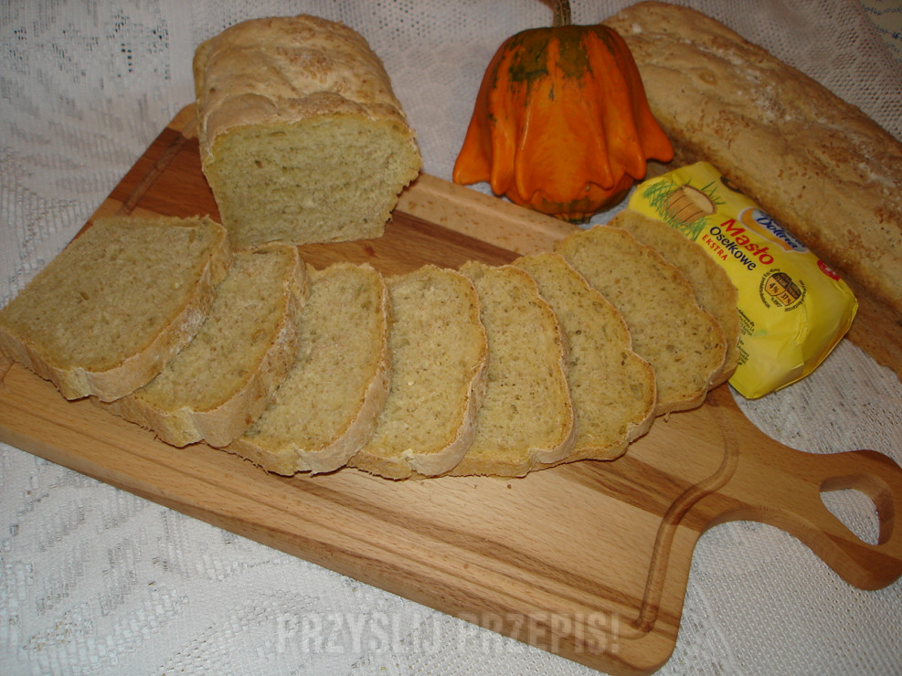 Chleb z dynią na zakwasie: