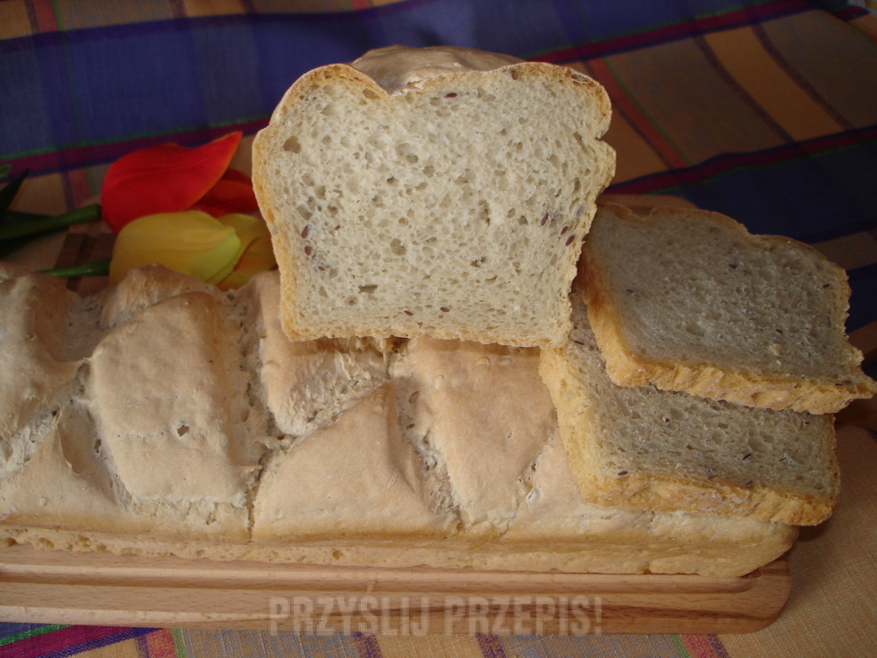 Chleb pszenno - żytni na zakwasie