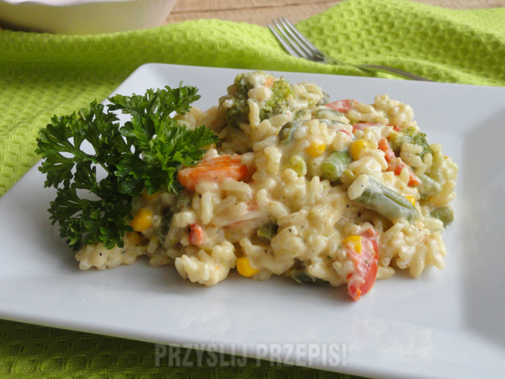 Risotto warzywne