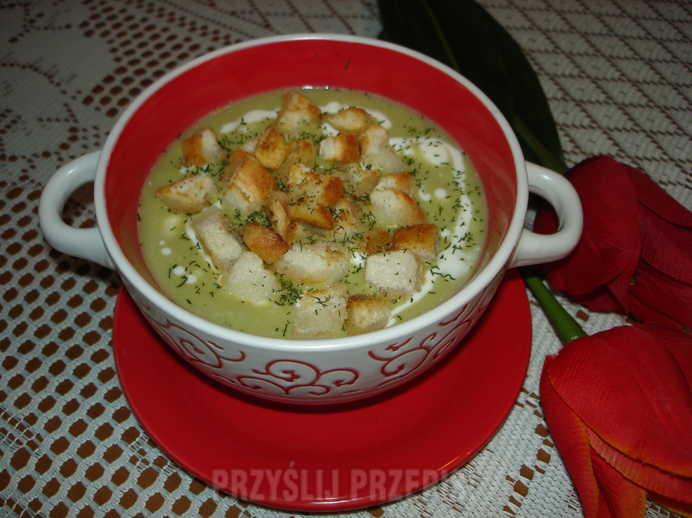 Zupa-krem brokułowy