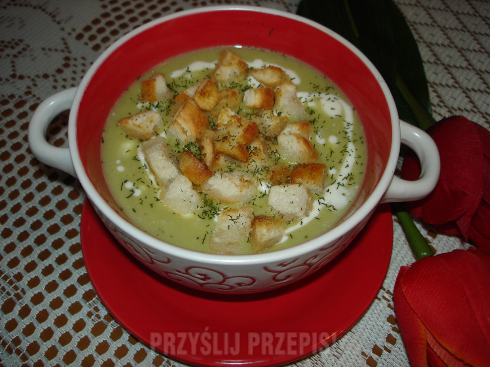 Zupa-krem brokułowy